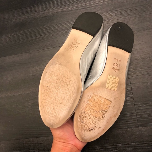 TORY BURCH LIANA METALLIC BALLET FLAT - Picture 6 of 7